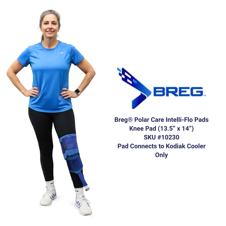Breg® Polar Care Kodiak Cooler w/ Intelli-Flo Knee Pad