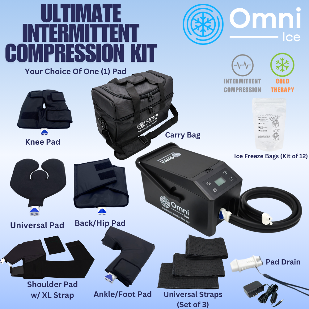 Omni Ice™ Intermittent Compression Cold Therapy Recovery Kit
