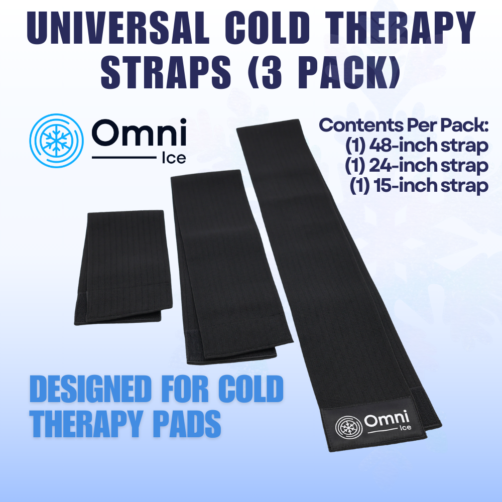 Universal Cold Therapy Velcro Straps (3 Pack) by Omni Ice™