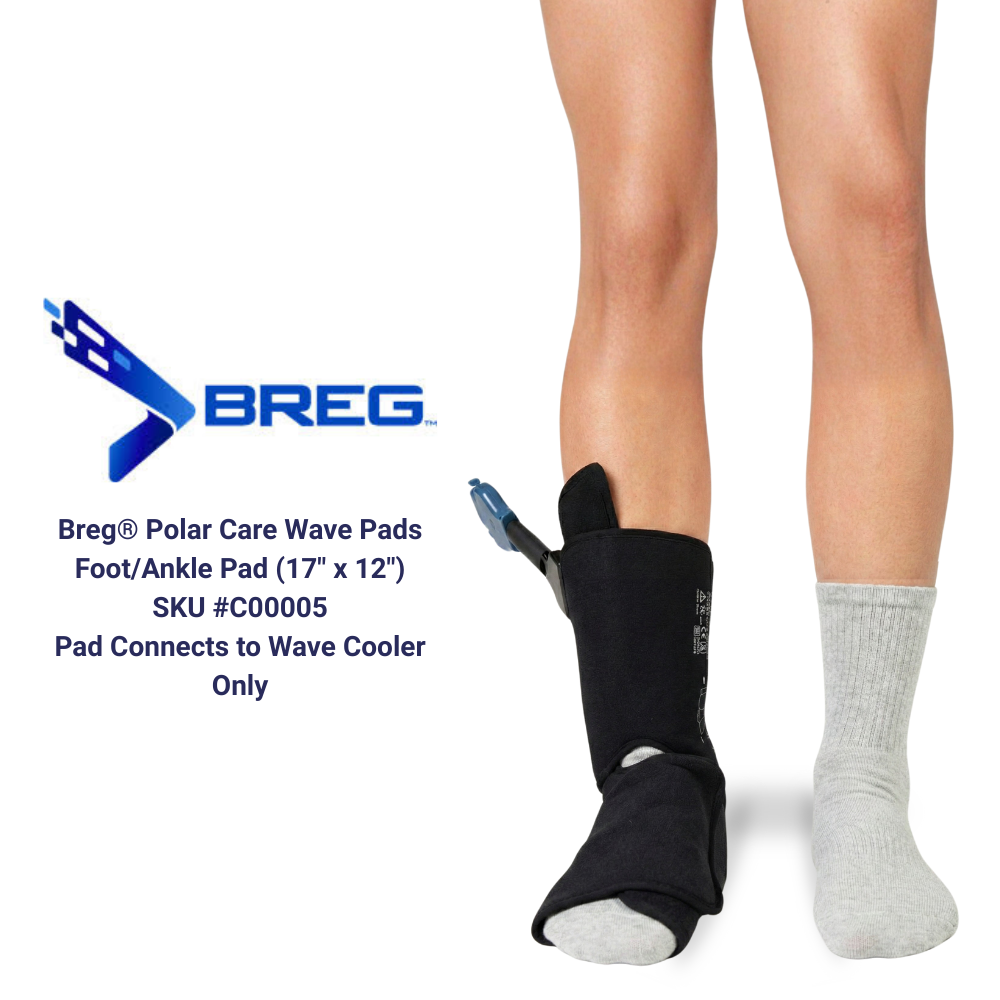 Breg® Wave & One (1) Cold Compression Foot/Ankle Pad