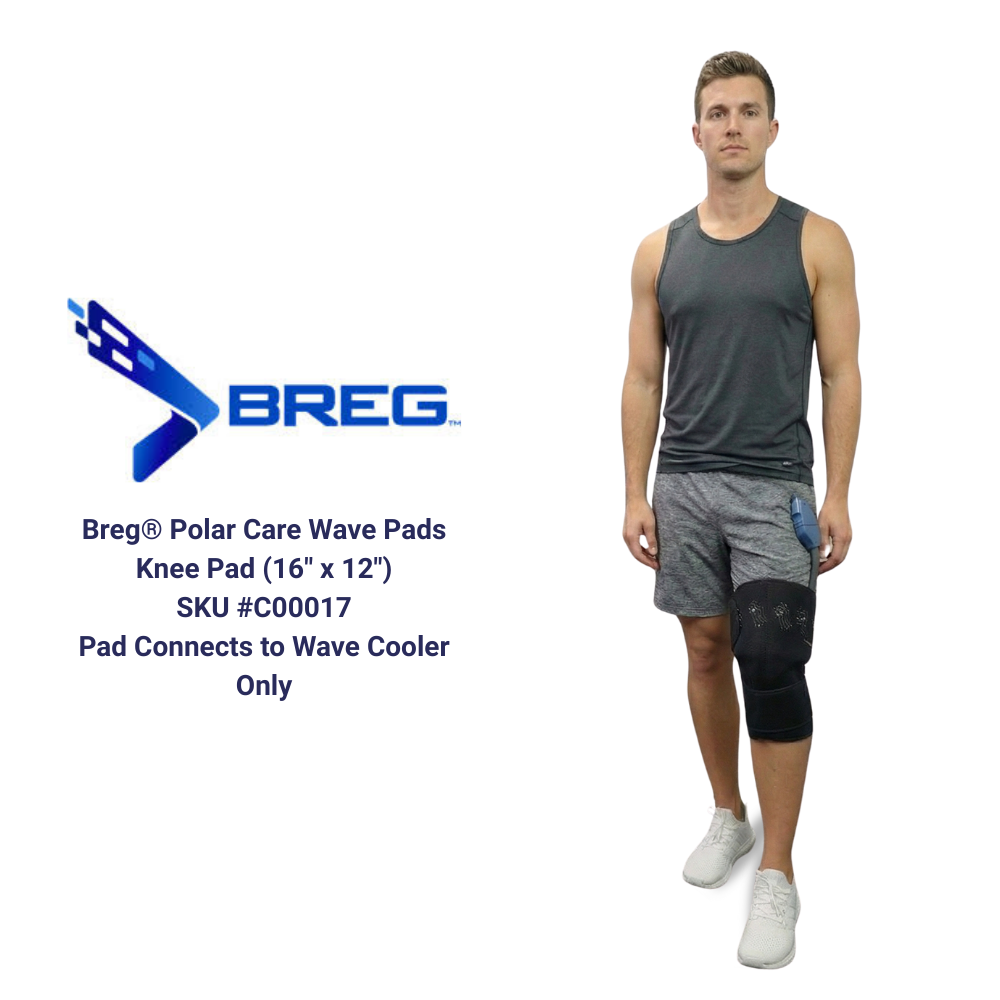Breg® Wave & One (1) Knee Cold Compression Pad