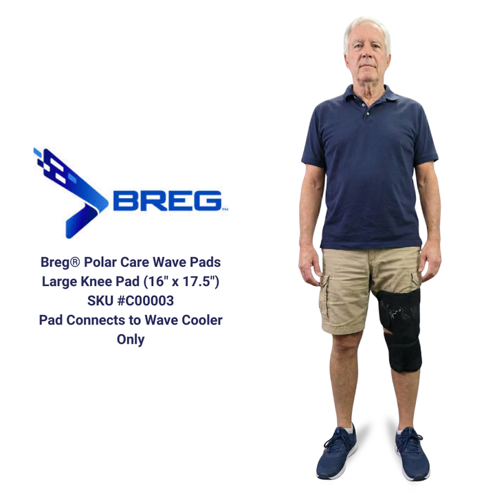 Breg® Wave & One (1) Knee Cold Compression Pad