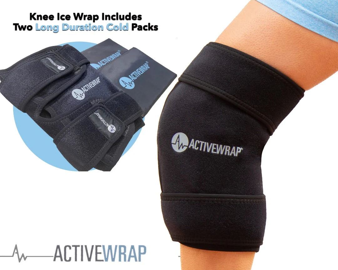 ActiveWrap® Pro 4+ Hour Knee Ice Wrap by Supply Cold Therapy at Active Wrap