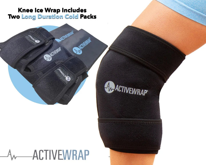 ActiveWrap® Pro 4+ Hour Knee Ice Wrap by Supply Cold Therapy at Active Wrap