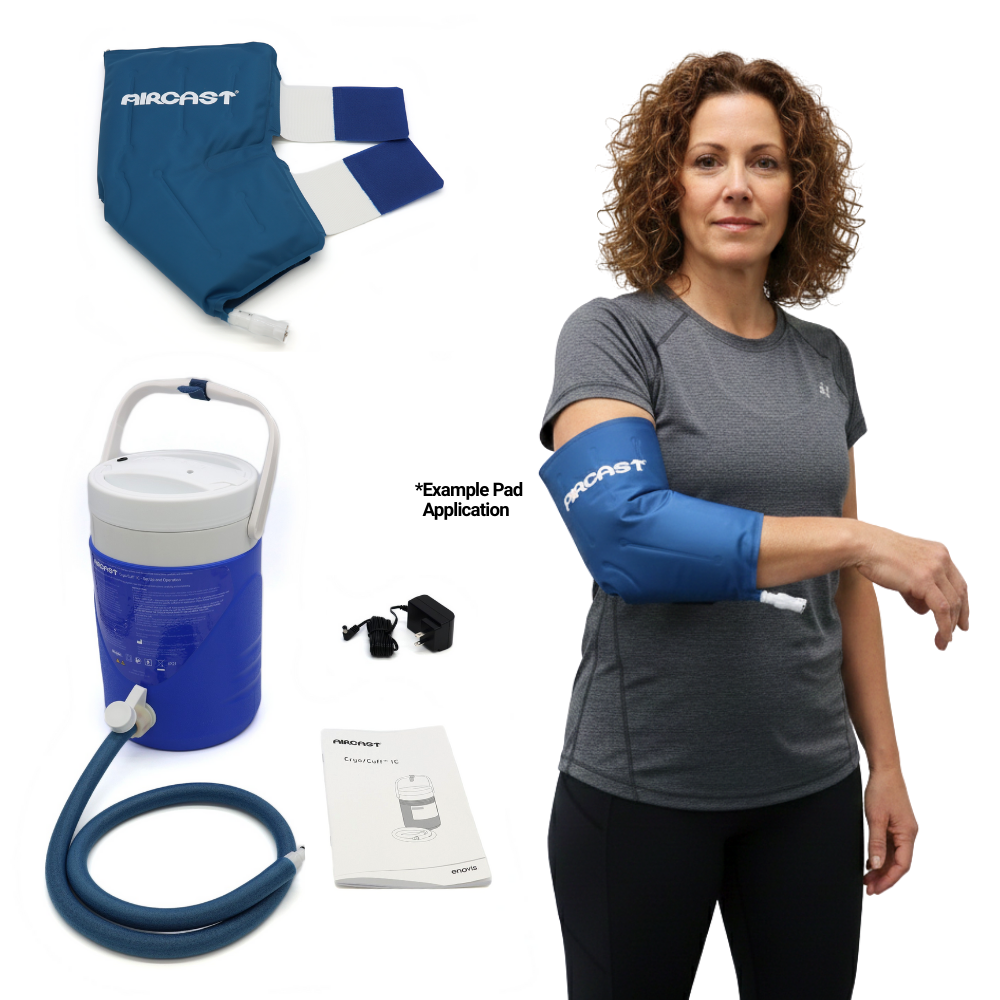 Aircast® Cryo Cuff IC Cooler + Cryo Cuffs by Supply Cold Therapy at Aircast