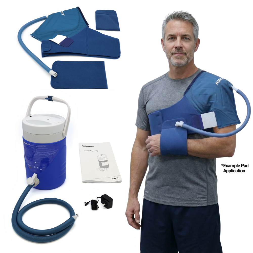 Aircast® Cryo Cuff IC Cooler + Cryo Cuffs by Supply Cold Therapy at Aircast