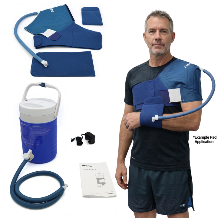 Aircast® Cryo Cuff IC Cooler + Cryo Cuffs by Supply Cold Therapy at Aircast