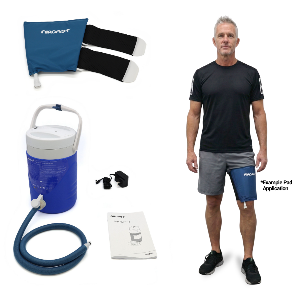 Aircast® Cryo Cuff IC Cooler + Cryo Cuffs by Supply Cold Therapy at Aircast