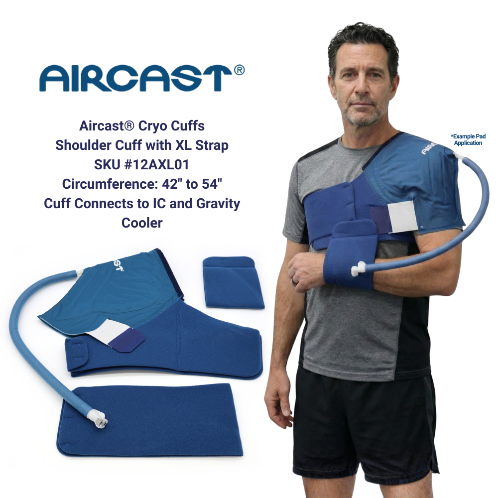 Aircast® Cryo Cuff IC Cooler + Cryo Cuffs by Supply Cold Therapy at Aircast
