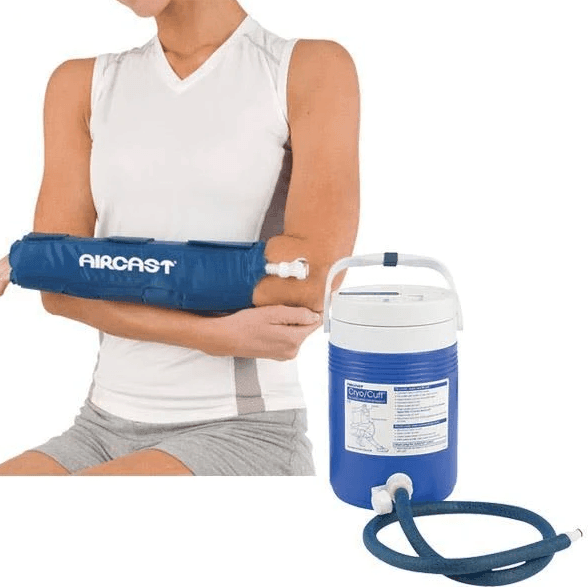 Aircast® Cryo Cuff IC Cooler + Cryo Cuffs by Supply Cold Therapy at Aircast