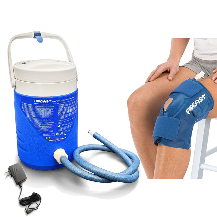 Aircast® Cryo Cuff IC Cooler + Cryo Cuffs by Supply Cold Therapy at Aircast