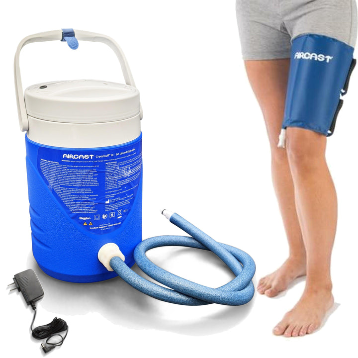 Aircast® Cryo Cuff IC Cooler + Cryo Cuffs by Supply Cold Therapy at Aircast