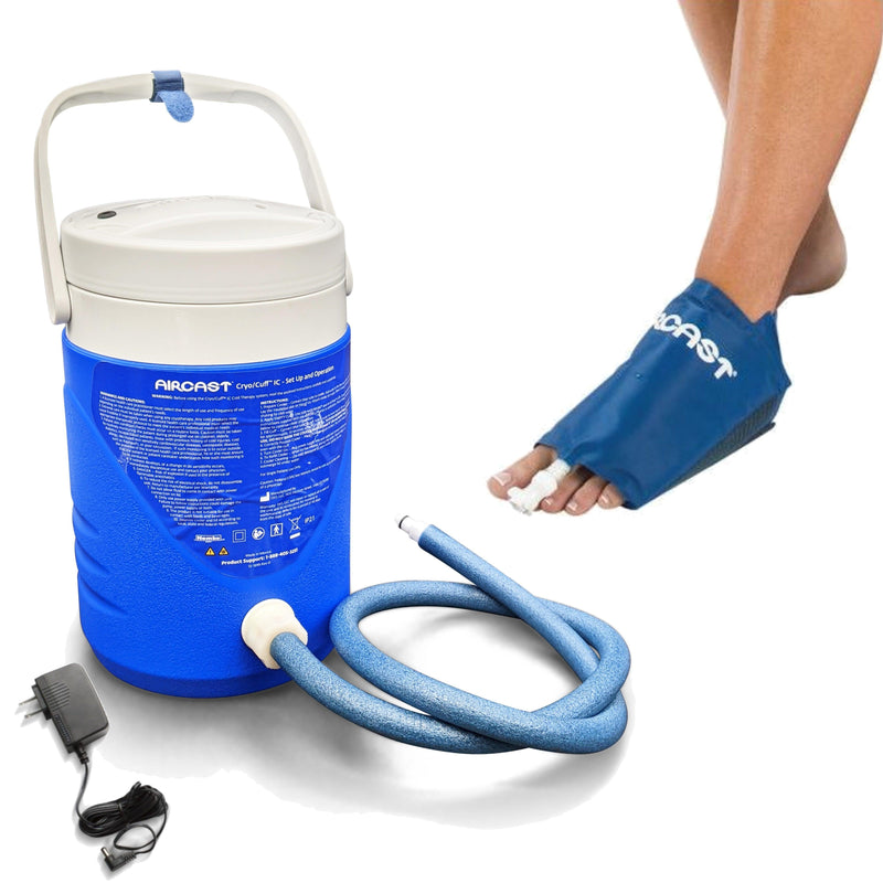 Aircast® Cryo Cuff IC Cooler + Cryo Cuffs by Supply Cold Therapy at Aircast