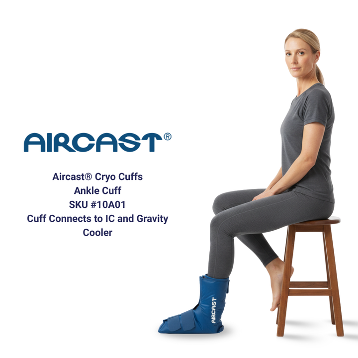 Aircast® Cryo Cuff IC Cooler w/ Ankle Pad by Supply Cold Therapy at Aircast