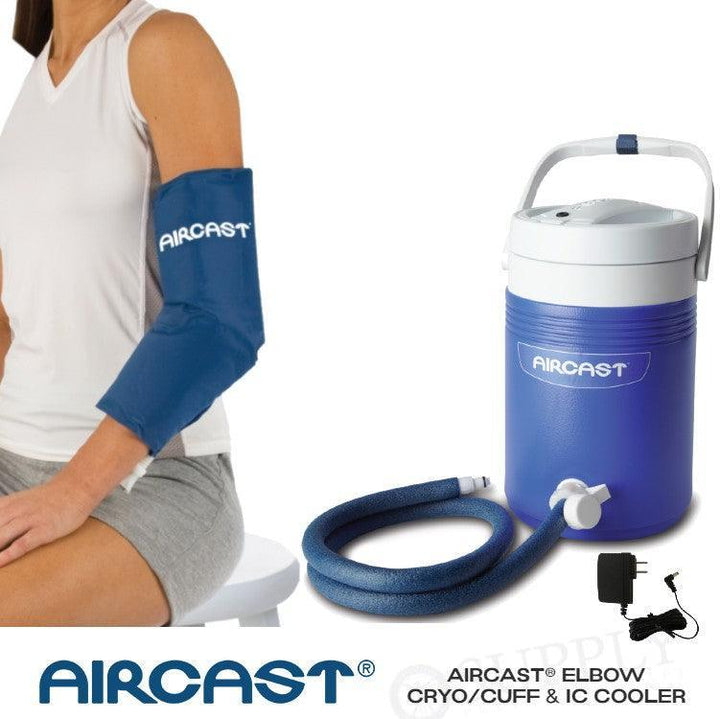 Aircast® Cryo Cuff IC Cooler w/ Elbow Pad by Supply Cold Therapy at Aircast