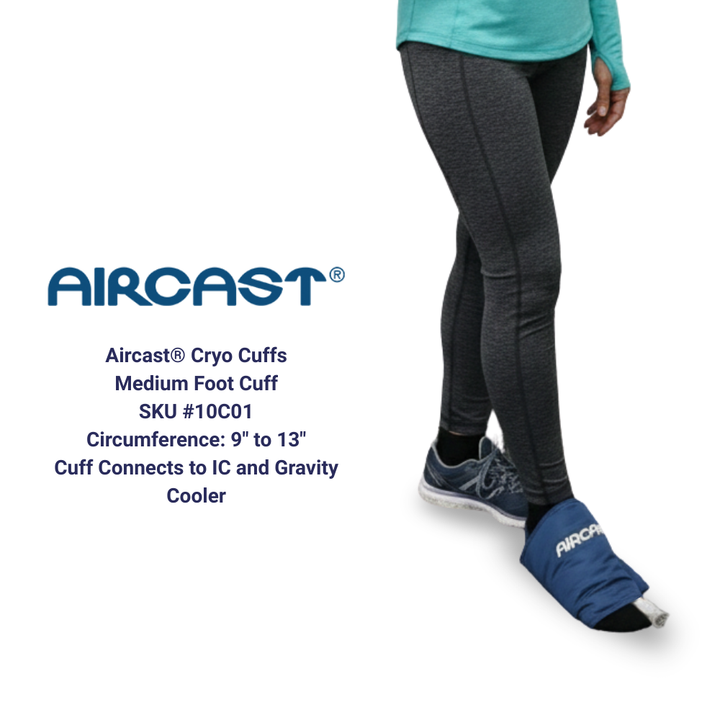 Aircast® Cryo Cuff IC Cooler w/ Foot Pad by Supply Cold Therapy at Aircast