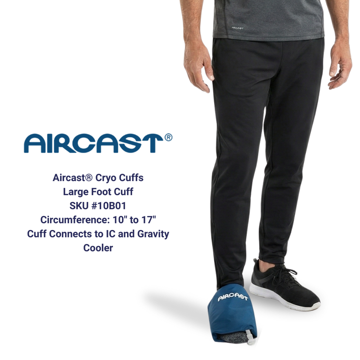 Aircast® Cryo Cuff IC Cooler w/ Foot Pad by Supply Cold Therapy at Aircast