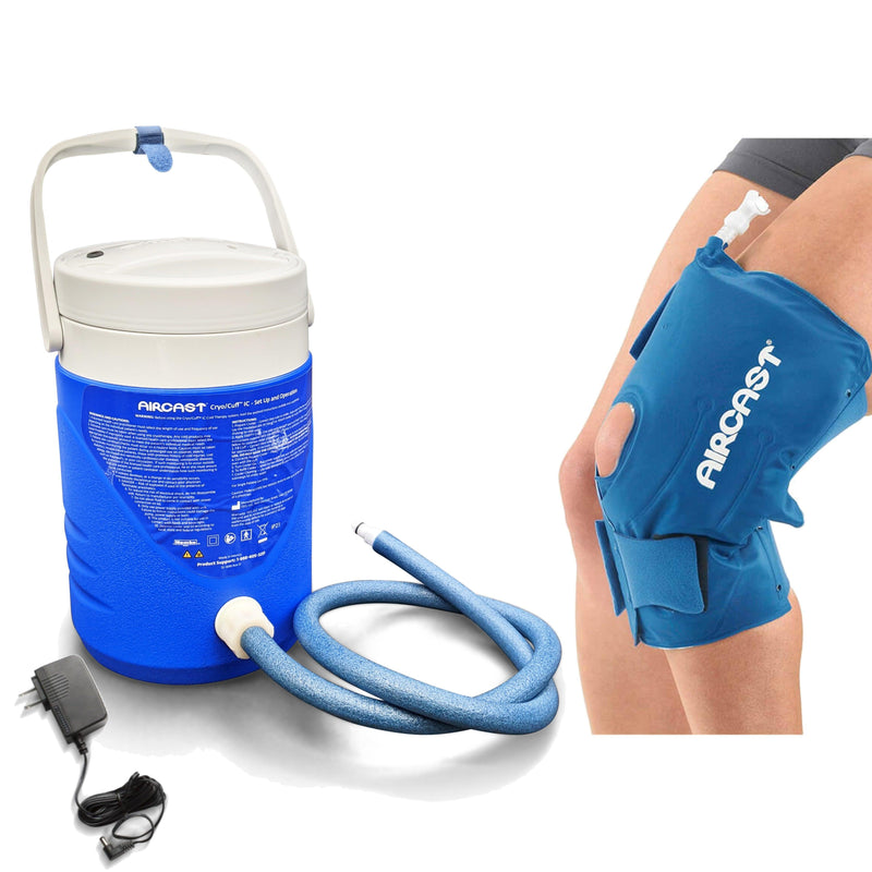 Aircast® Cryo Cuff IC Cooler w/ Knee Pad by Supply Cold Therapy at Aircast
