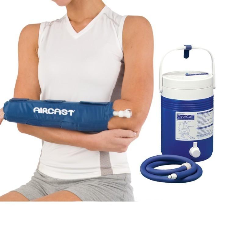 Aircast® Gravity Cooler System + Cryo Cuffs by Supply Cold Therapy at Aircast