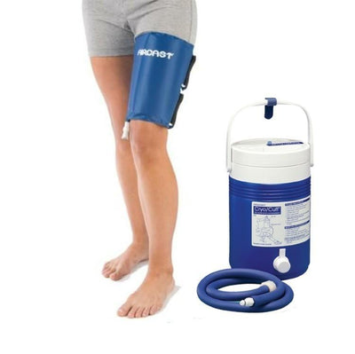 Aircast® Gravity Cooler System + Cryo Cuffs by Supply Cold Therapy at Aircast