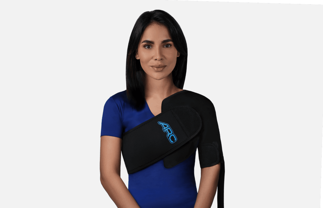 ARC™ Iceless Compression Cold Therapy Machine w/ Wrap-On Pad by Supply Cold Therapy at CryoDynamics