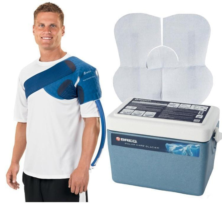 Breg® Polar Care Glacier System & Wrap-On Pad by Supply Cold Therapy at Breg