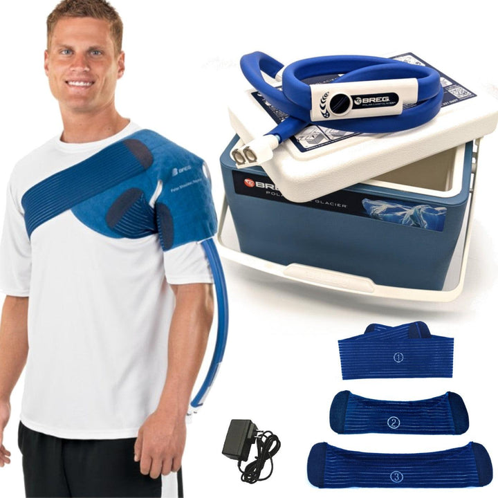 Breg® Polar Care Glacier System & Wrap-On Pad by Supply Cold Therapy at Breg
