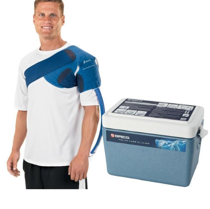 Breg® Polar Care Glacier System & Wrap-On Pad by Supply Cold Therapy at Breg