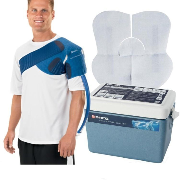 Breg® Polar Care Glacier System & Wrap-On Pad by Supply Cold Therapy at Breg