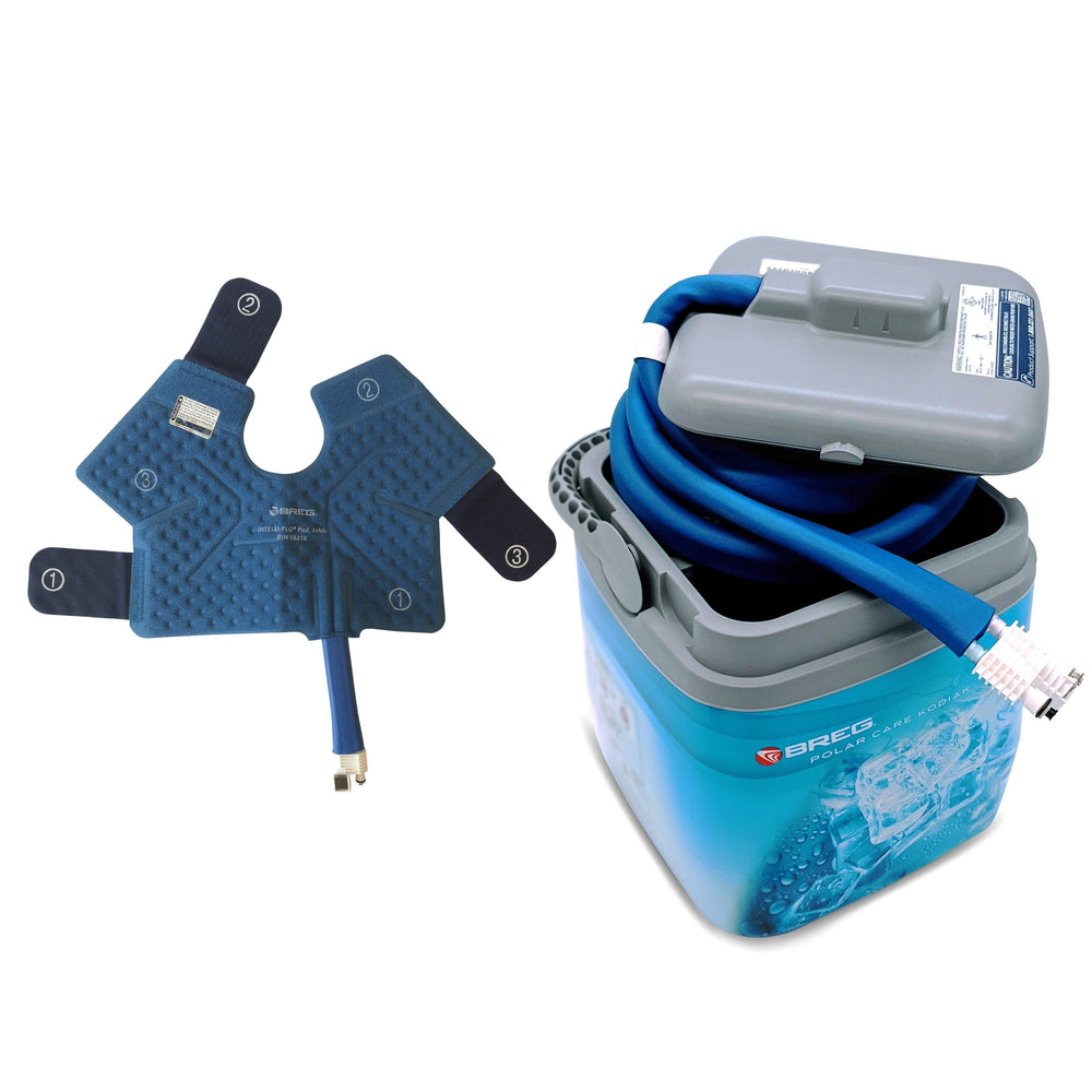 Breg® Polar Care Kodiak Cooler w/ Intelli-Flo Ankle Pad by Supply Cold Therapy at Breg