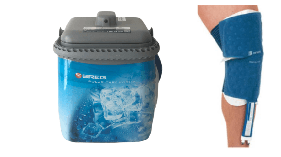 Breg® Polar Care Kodiak Cooler w/ Intelli-Flo Knee Pad by Supply Cold Therapy at Breg