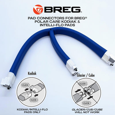 Breg® Polar Care Kodiak Intelli-Flo Dual Pad Connector by Supply Cold Therapy at Breg
