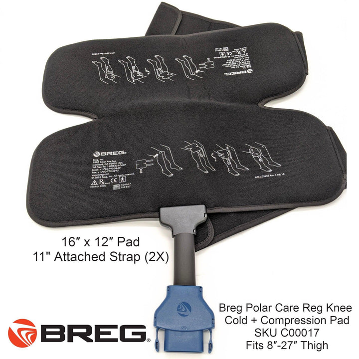 Breg® Polar Care Wave Cold + Compression Replacement Pads by Supply Cold Therapy at Breg