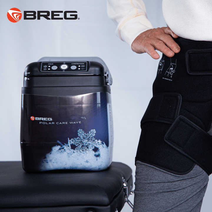 Breg® Polar Care Wave w/ Cold Compression Hip Pad by Supply Cold Therapy at Breg