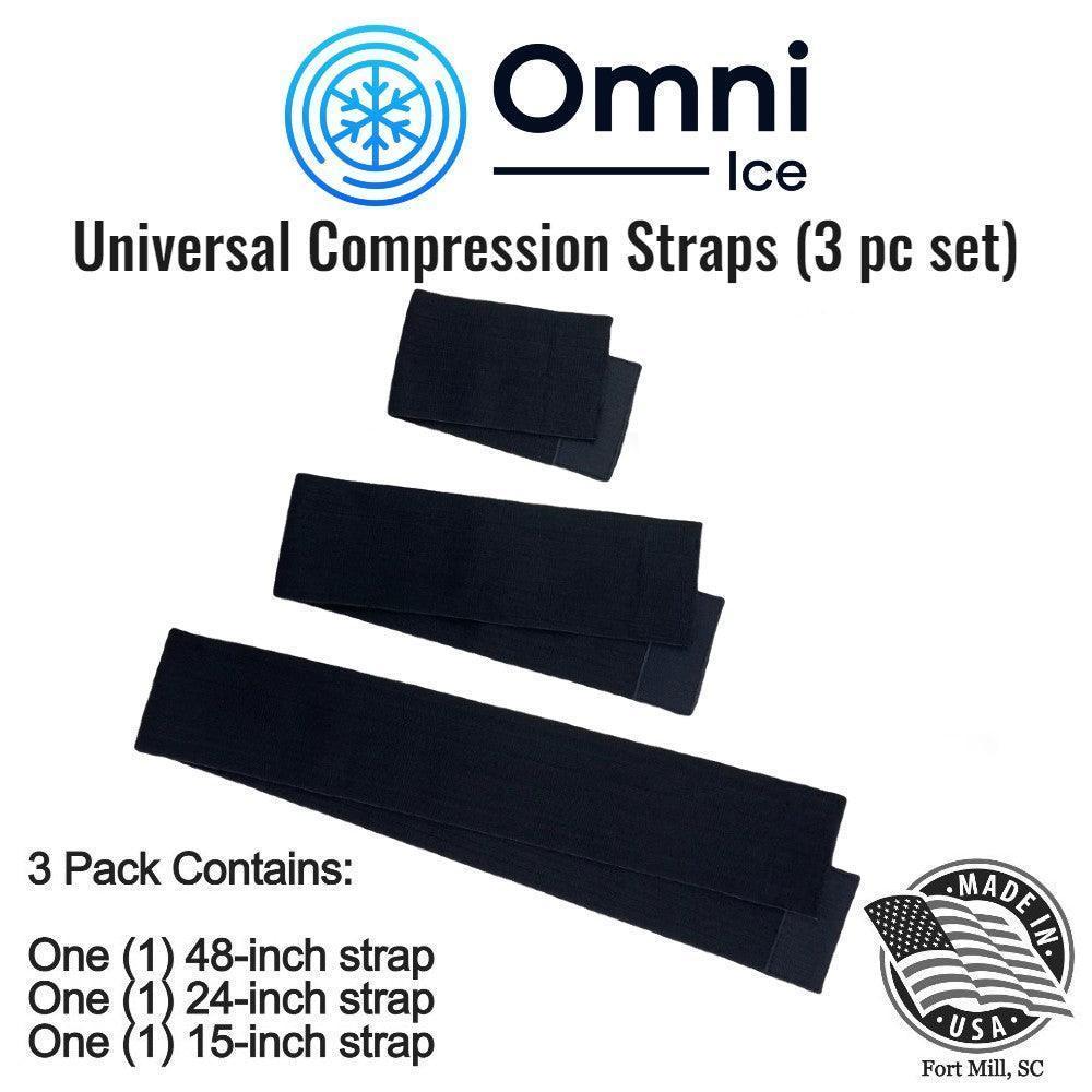 $20 Deals - Universal Cold Therapy Velcro Straps (3 Pack) by Omni Ice™ by Supply Cold Therapy at Omni Ice