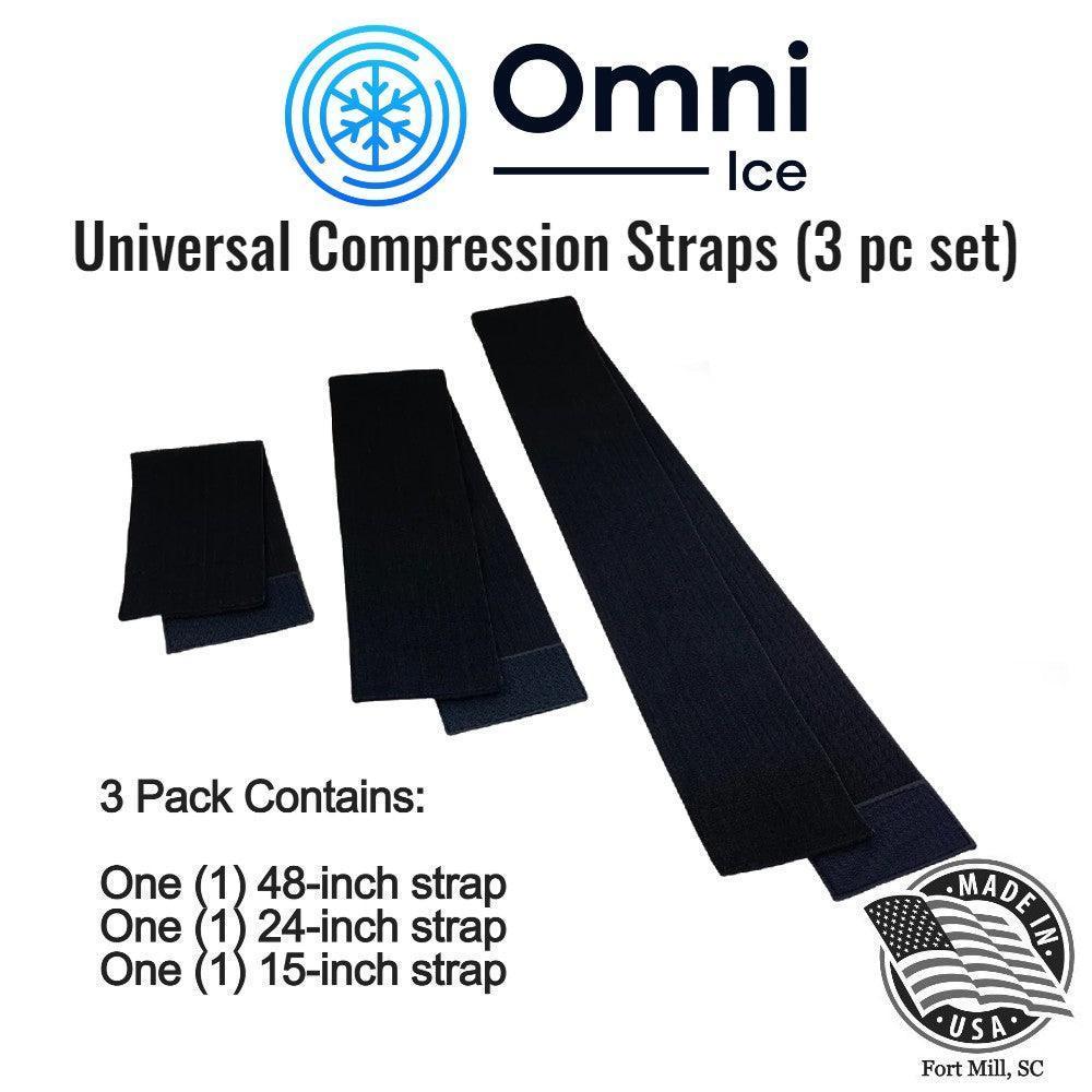 $20 Special - Omni Ice Universal Cold Therapy Velcro Straps (3 Pack) by Supply Cold Therapy at Omni Ice