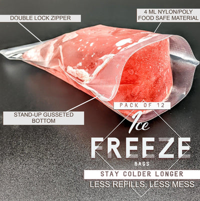 Ice Freeze Bags (Kit of 6) by Supply Cold Therapy at Supply Physical Therapy