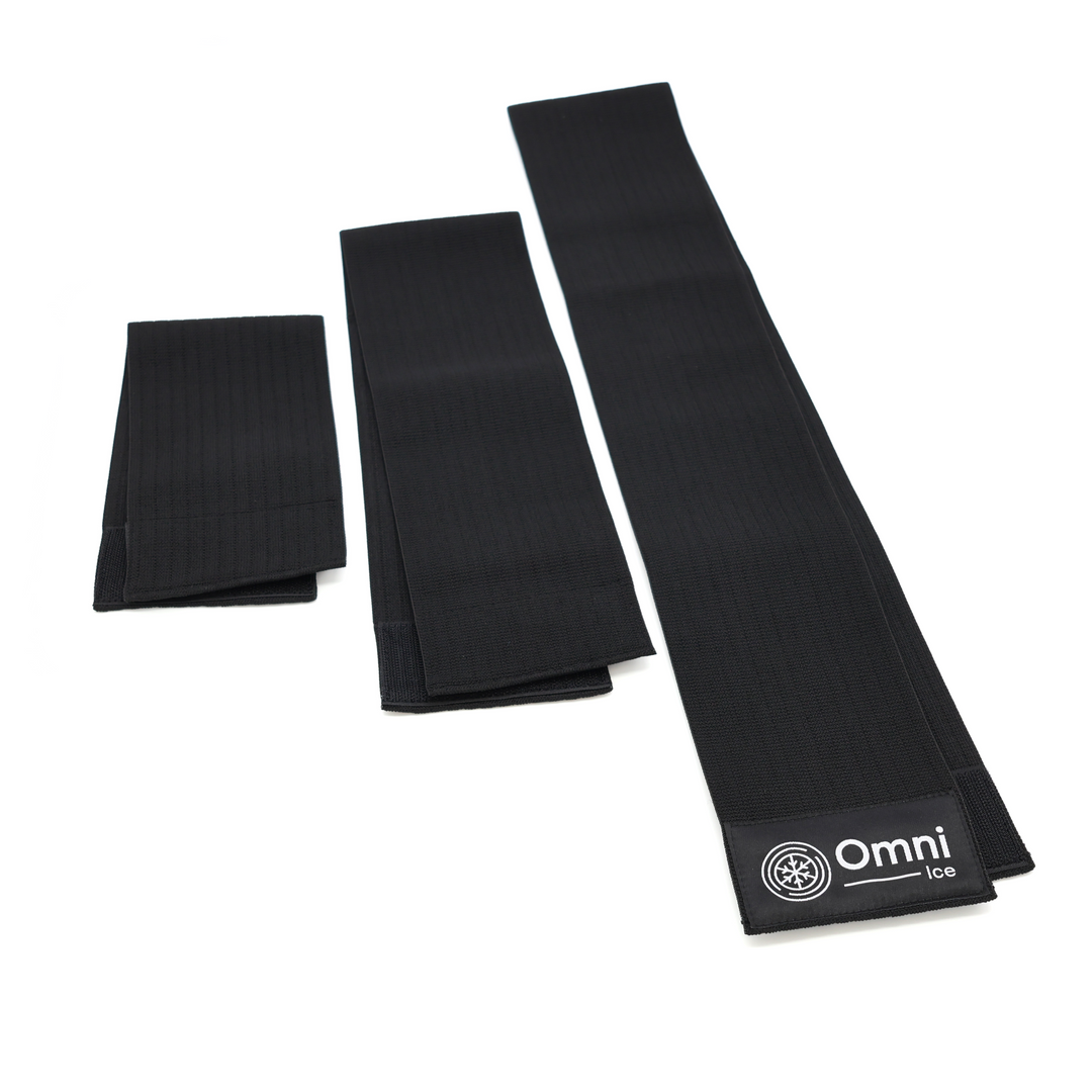 Universal Cold Therapy Velcro Straps (3 Pack) by Omni Ice™