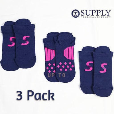 3-Pack Premium Plantar Fasciitis Compressions Socks with Advanced Arch Support (Pack of 3 Pairs) by Supply Cold Therapy at Supply Physical Therapy